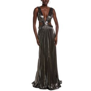 Retrofête Womens  Dracey Maxi Dress, Gray